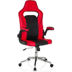 MyBuero Game Sport Pro, Gaming Stuhl, Schwarz, Rot