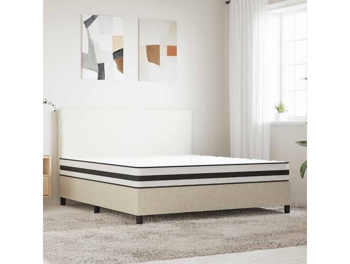 vidaXL Matratze Bonnell-Federkern Mittel 180x200 cm