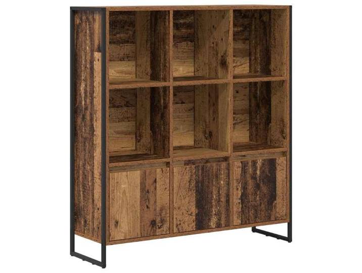 NEW Meuble stockage - vidaxL - Bibliothèque 99 5x30x108 cm - bois d'ingénierie Bois Ancien - Étagère de couloir 41299