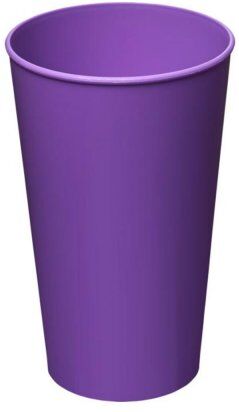 Bicchiere Arena 375 ml plastica trasparente, leggero UK Personalizzate o neutre