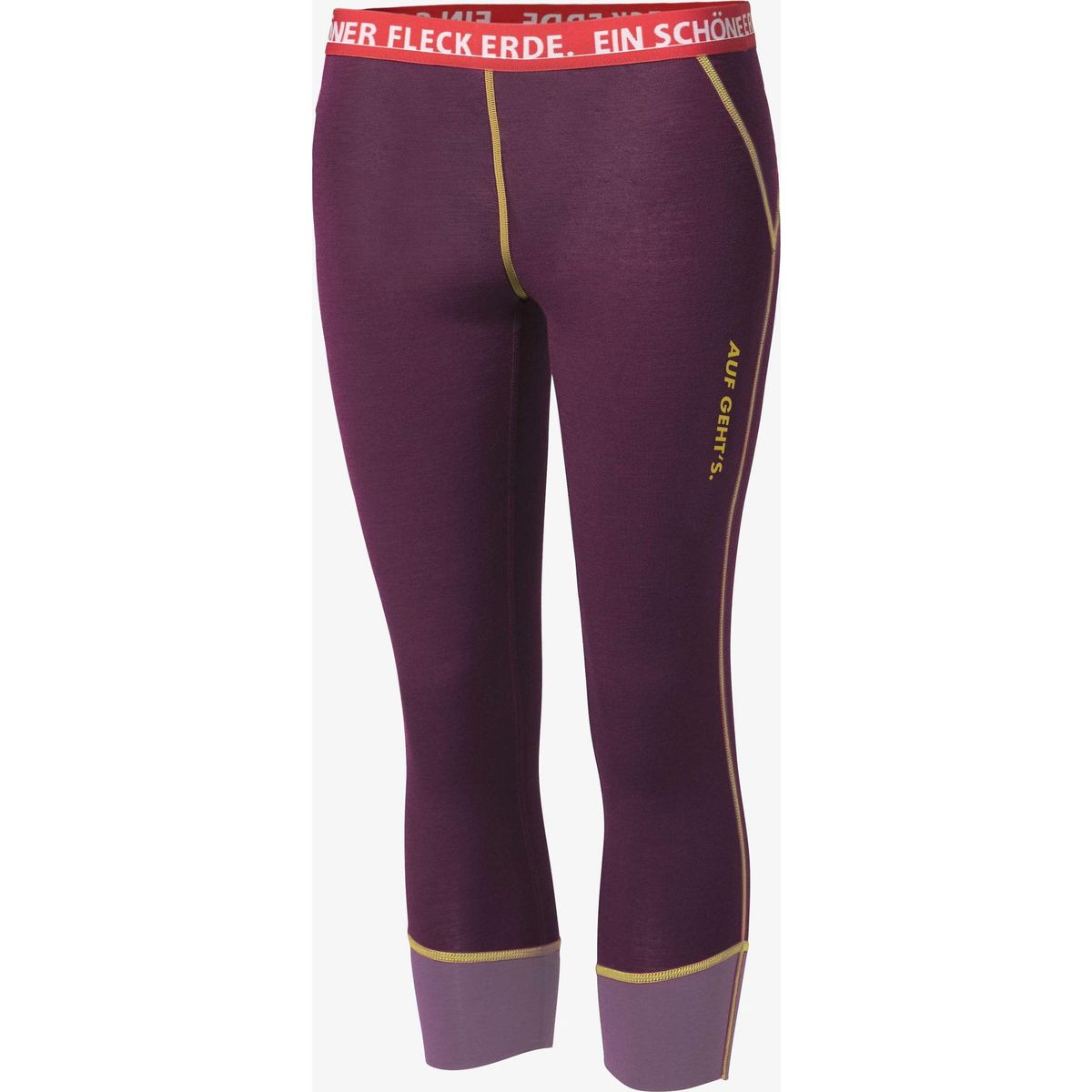Ein schöner Fleck Erde 3/4-Pants Merino AUF GEHT'S. Flieder Dunkel nachtblau 34 2.521.137.056.34
