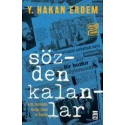 Sözden Kalanlar, Taschenbuch von Y. Hakan Erdem, Timas Yayinlari
