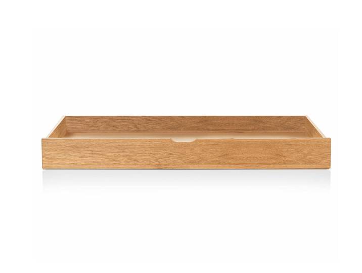 DAKONA Bettschublade auf Rollen, Material Massivholz