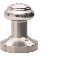 Chris King Espresso Tamper, 58mm, flat, silver, Zubehör Kaffeemaschinen, Silber