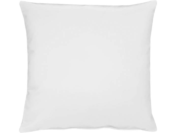 Dekokissen APELT Kissen , weiss (weiß, unifarben), B:40cm H:5cm L:40cm, Olefin (Polypropylen), Dekokissen_Sitzkissen_Kissenhüllen, Dekokissen, Kissenfüllung