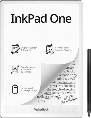 PocketBook InkPad One eBook-Reader 26.2cm (10.3 Zoll) Matte Black