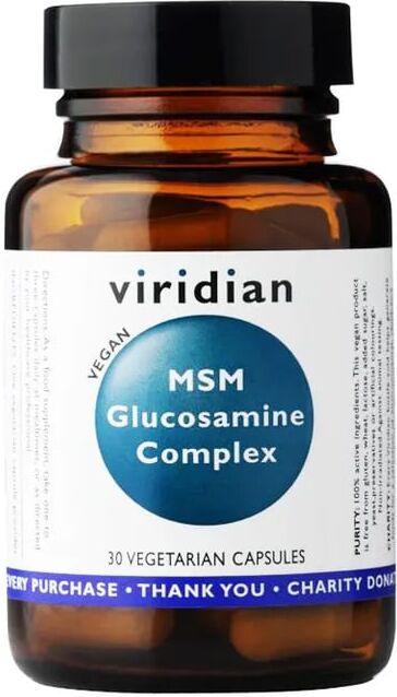 Viridian GLUCOSAMINA MSM COMPLEX 30 VCaps