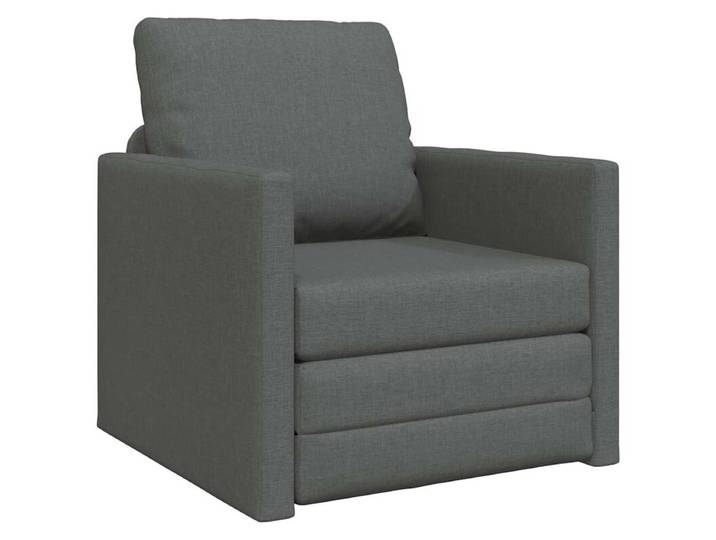 VidaXL 2-in-1 slaapbank - donkergrijs, 112 x 174 x 55 cm