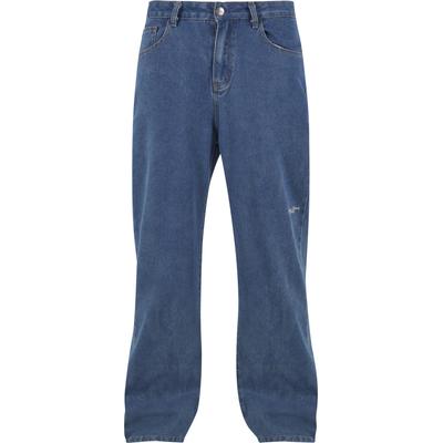 Bequeme Jeans ANOTHER COTTON LAB "Another Cotton Lab Another Cotton Lab Another Dad Jeans", Herren, Gr. L, US-Größen, blau, 100% Baumwolle, unifarben, Jeans
