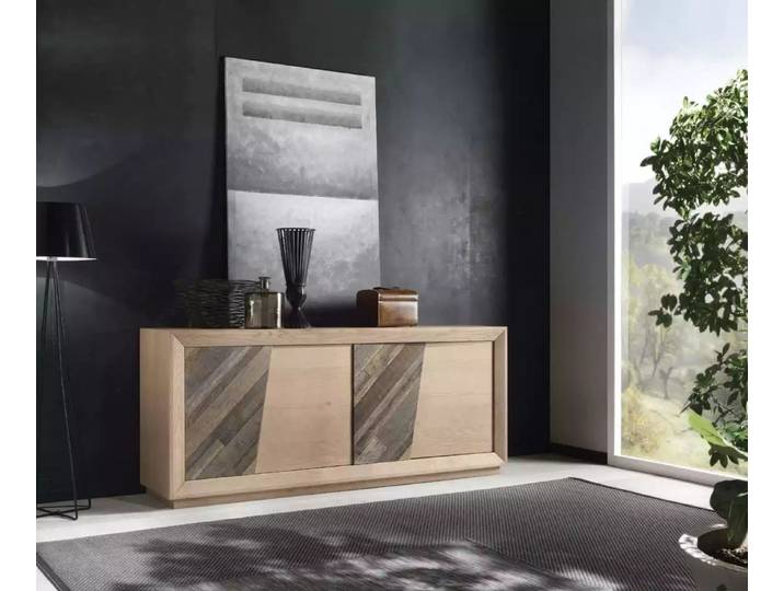 JVmoebel Sideboard Elegantes braunes Holzsideboard mit großzügigem Stauraum (Sideboard), Made in Europa