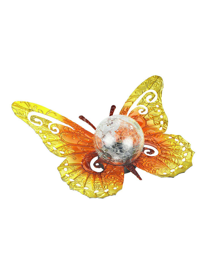 Maximex LED-Solar-Figur "Schmetterling" in Gold - (B)35 x (H)11,5 x (T)27,5 cm - onesize