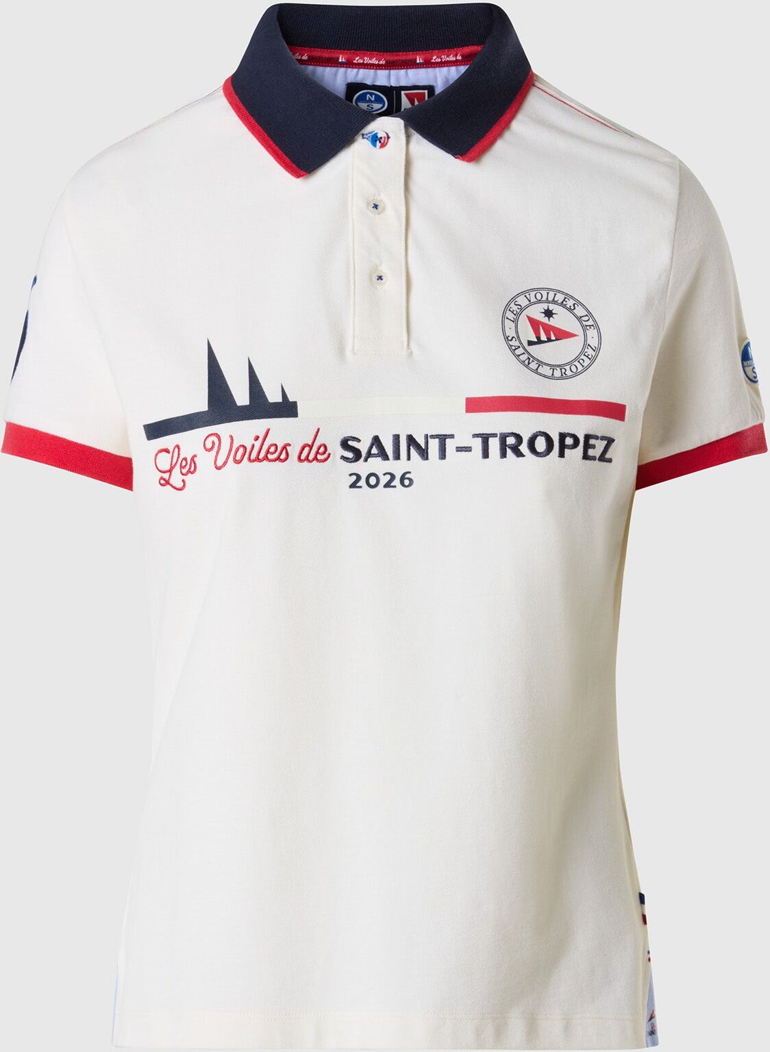 North Sails Limited Edition Poloshirt Saint-Tropez Marshmallow S
