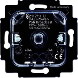 Busch-Jaeger DALI-Potenziometer-Einsatz mit integr. Netzteil 2117/11 U
