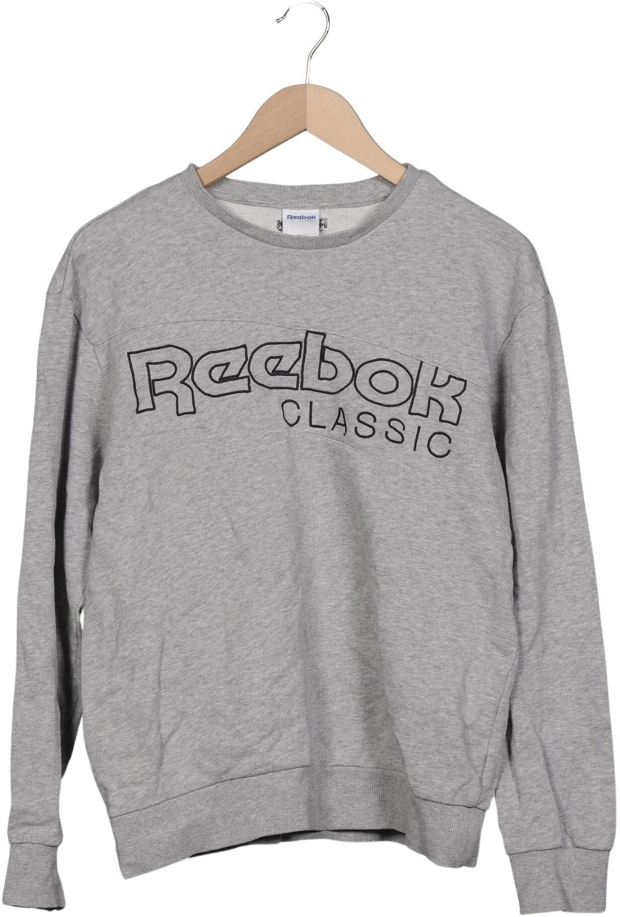 Reebok Classic Herren Sweater, Grau, Gr. M, kein / Etikett - Second Hand