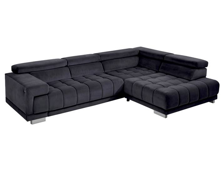 Beldomo Speed Ecksofa SPLIFF S, anthrazit, Stoff