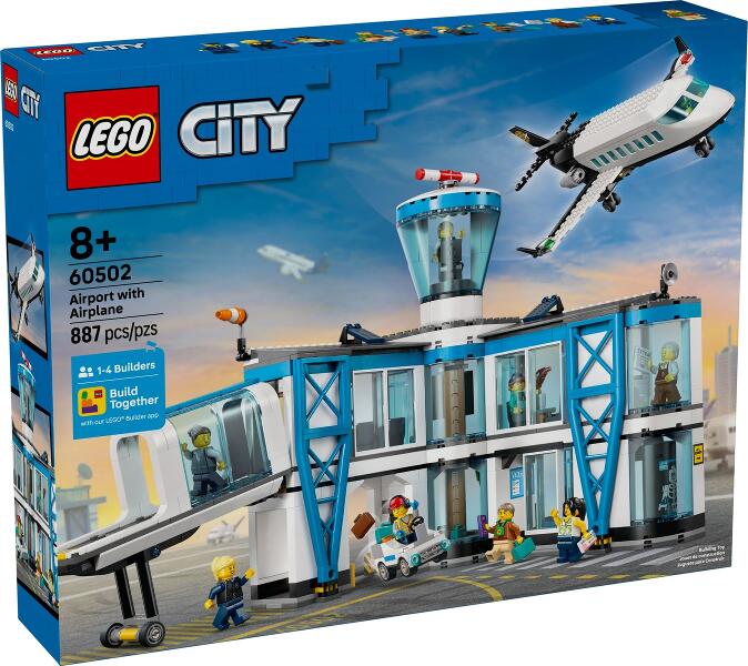 LEGO® City 60502 Flughafen mit Flugzeug
