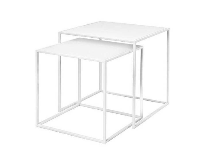 blomus Beistelltisch Beistelltische Fera Weiß (2-teilig)