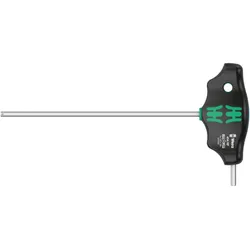 Wera 454 HF Quergriff-Sechskantschraubendreher Hex-Plus mit Haltefunktion, zöllig - 05023360001