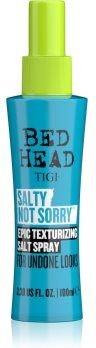 Tigi Salty Not Sorry Epic Texturizing Salt Spray spray salgado para efeito de praia 100 ml. Salty Not Sorry Epic Texturizing Salt Spray