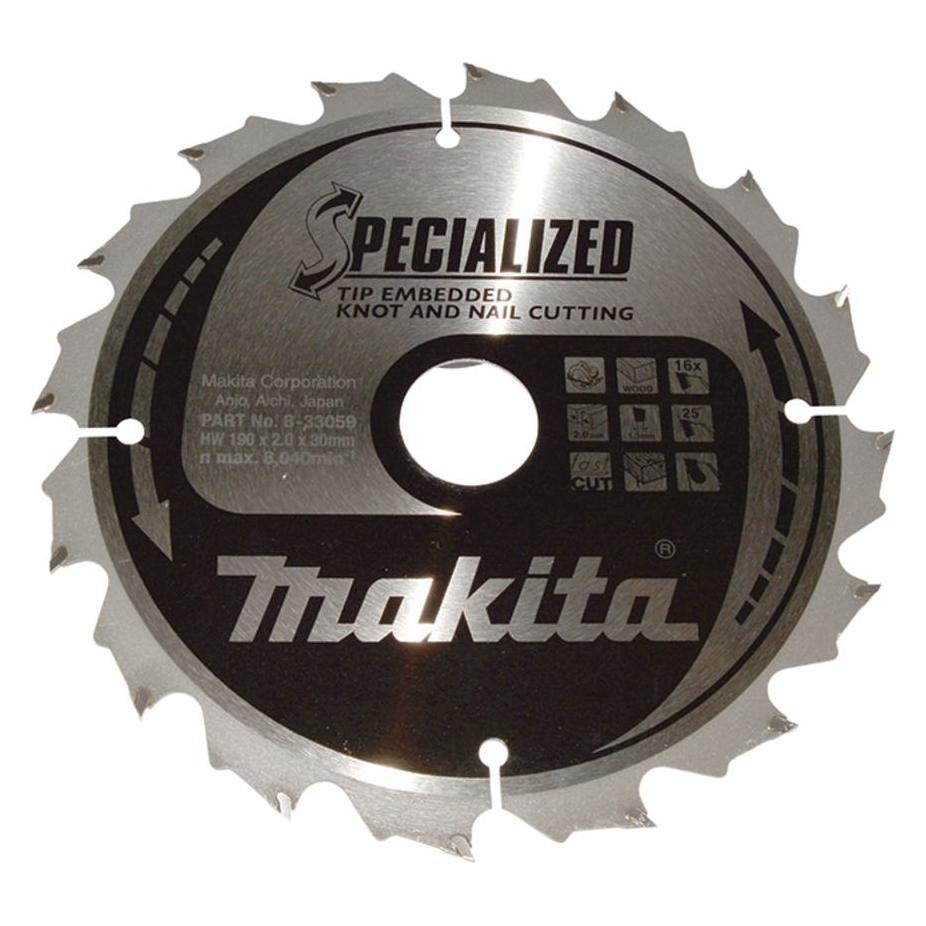 Makita SPECIALIZED Sägeb.190x30x16Z (B-33059)