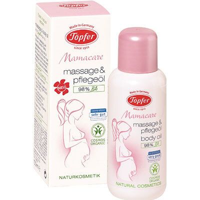 Töpfer Mamacare Massage & Pflegeöl 100 ml Massageöl