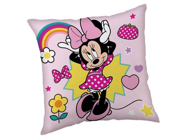 Minnie Mouse sierkussen Rainbow 40x40 cm