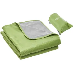 VEVOR Campingdecke 2x1,5m, Picknickdecke, tragbare Stadiondecke, wasser- & winddicht, Polyester-Fleece, ideal für den Außenbereich, Picknicks, Wandern, Sportveranstaltungen, Reisen, Armeegrün