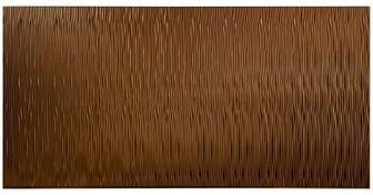 Fasade FASÄDE Waves Vertical 4-foot x 8-foot PVC Wall Panel in Oil Rubbed Bronze