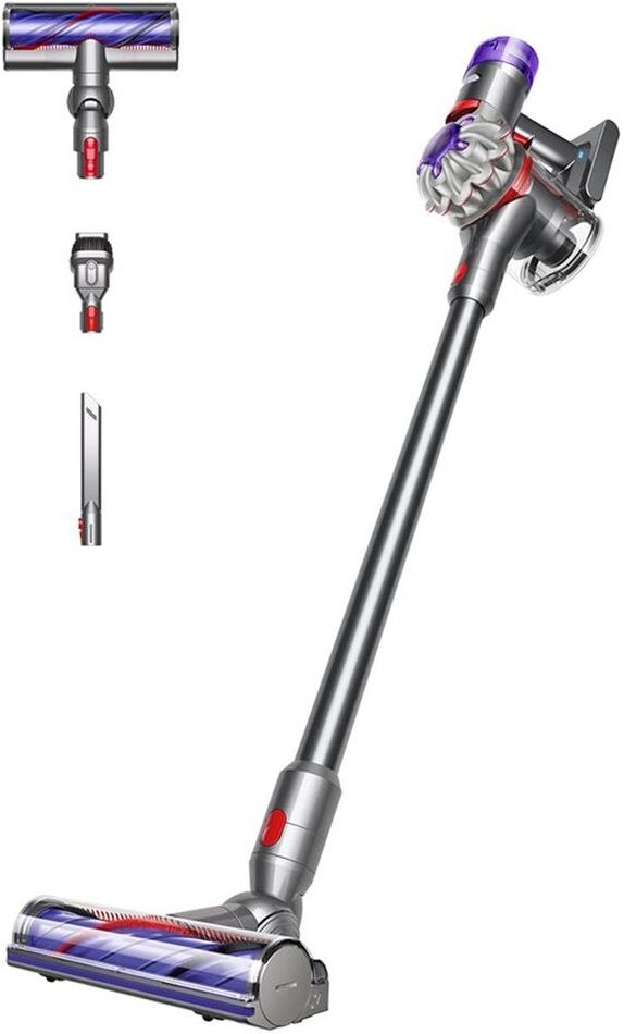 Aspiradora vertical V8 Advanced "2 en 1" (níquel/plata) - DYSON