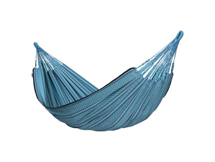 La Siesta Hängematte, Blau, 160x350 cm, Gartenmöbel, Gartenschaukeln, Hängematten