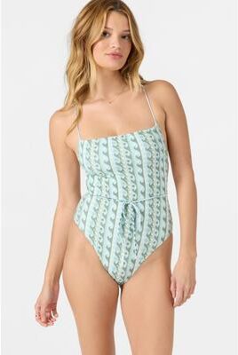 O'Neill s Balearic Waves Marbella One-Piece in Starlight Blue, Size Medium, Elastane/Polyester