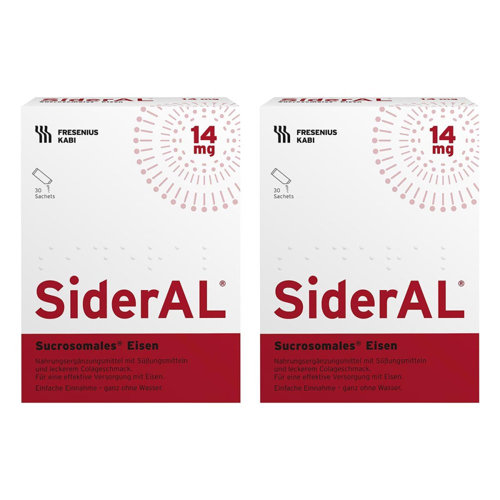 Fresenius Kabi Deutschland GmbH SiderAL Eisen 14 mg Cola bei erhöhtem Eisenbedarf 08107264