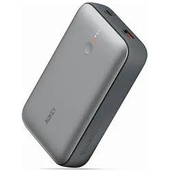 Aukey Spark Mini (20000 mAh, 20 W, 77 Wh), Powerbank, Grau