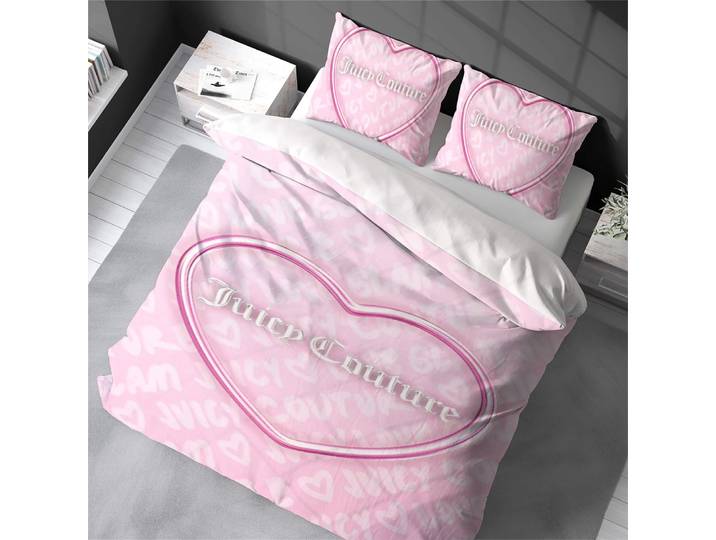 Parure de lit J-Juicy Fashion C-Couture, style maison, en coton doux, 3 pièces, pour dortoir étudiant, cadeau