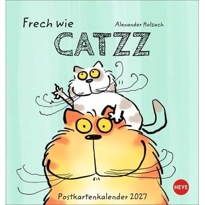 Catzz Postkartenkalender 2027