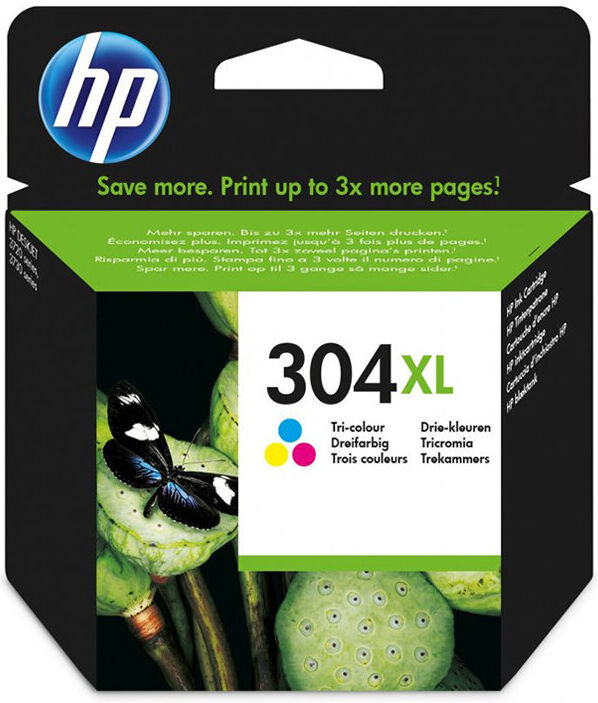 TINTEIRO HP 304 XL TRICOLOR (N9K07AE)
