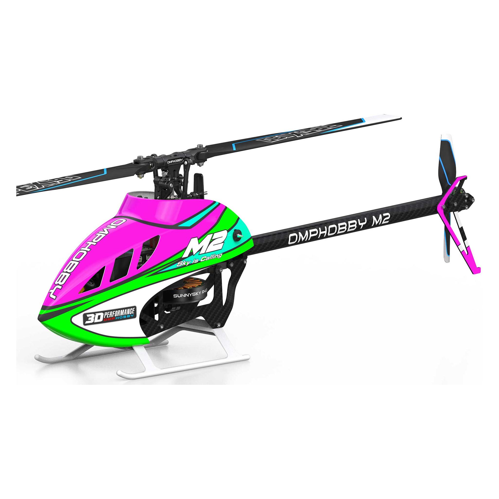 OMPHobby Heli M2 V3 PRO OFS3+ Micro Helikopter Plasma-Pink # OSHM0059 (OSHM0059)