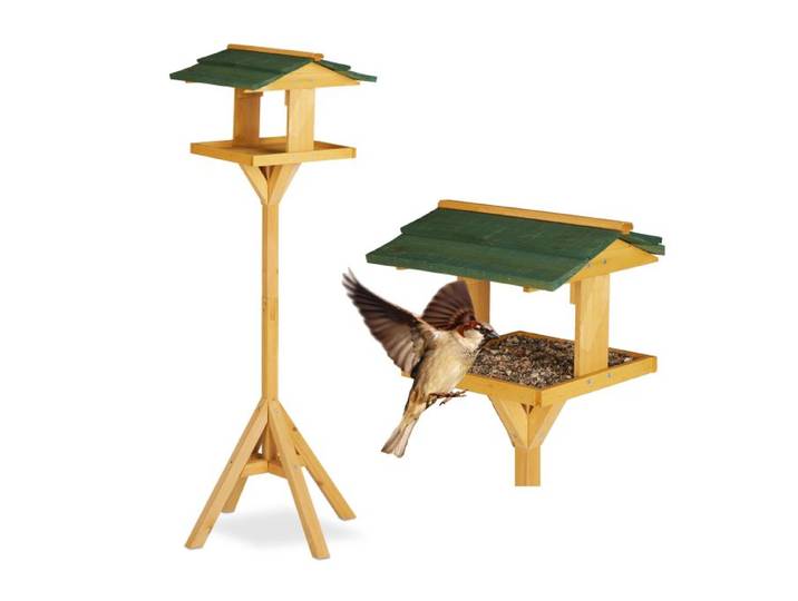Relaxdays Vogelhaus mit Ständer