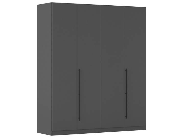 Kleiderschrank 181/210/54 cm Grau