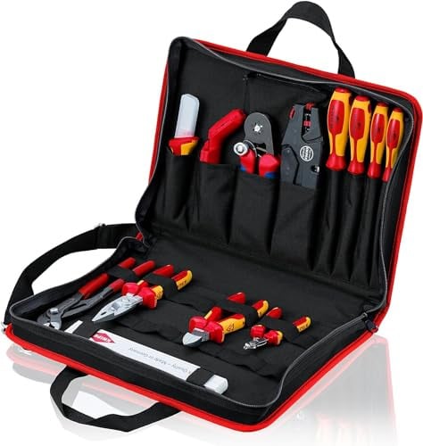 Knipex Compact Gereedschapstas Elektro 14-delig 290 mm 00 21 11