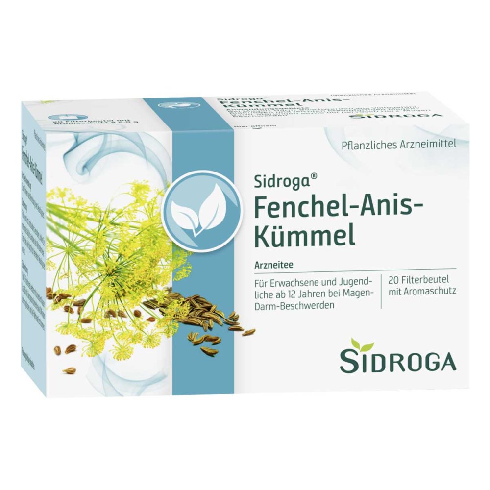Uriach Germany GmbH Sidroga Fenchel Anis Kümmel Tee Filterbeutel 03374876