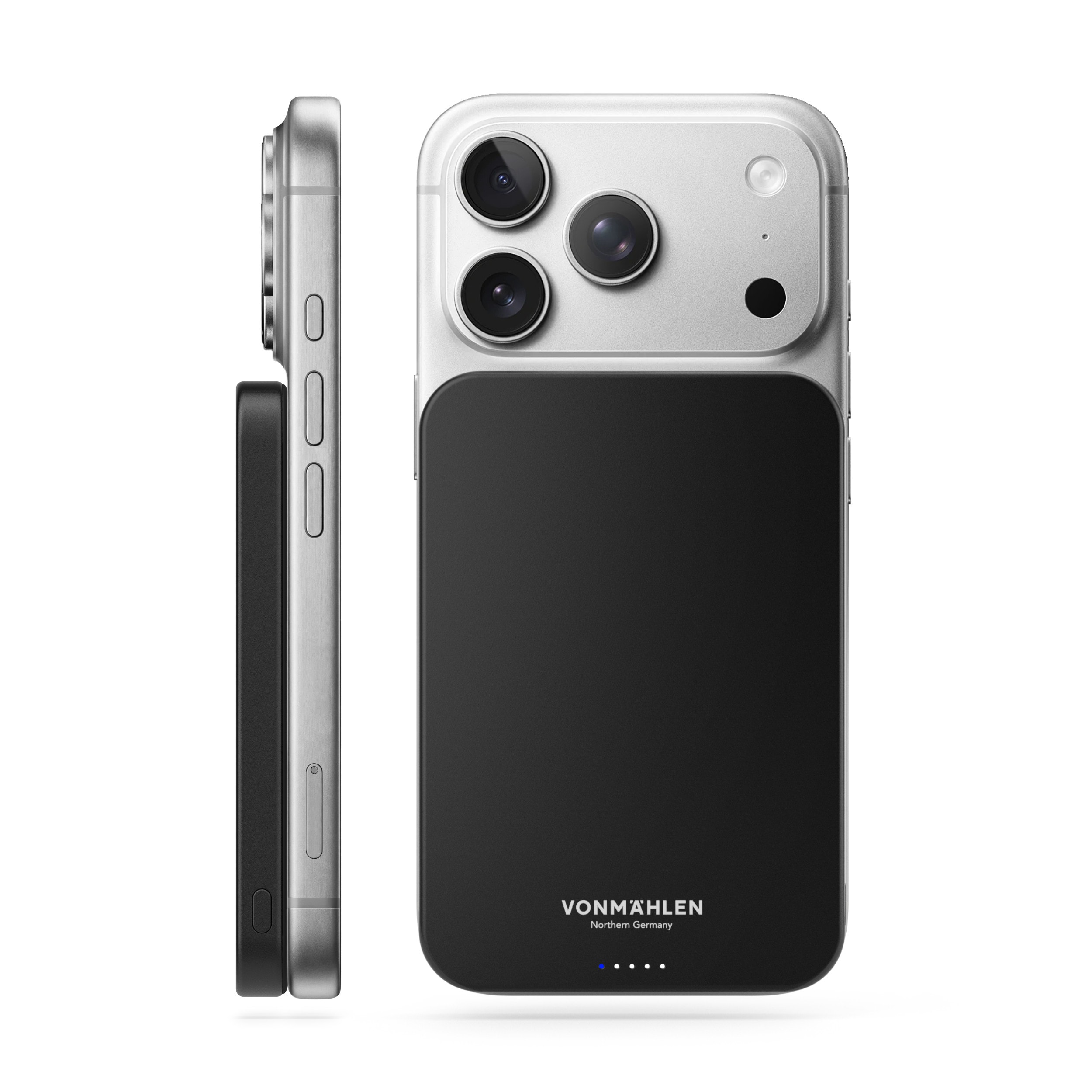 Vonmählen Evergreen Mag Powerbank 5000 mAh 15 Watt Schwarz