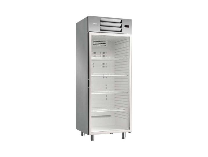 Fors GCV 550 GES Gastronomie​-​Kühlschrank Edelstahl rechts