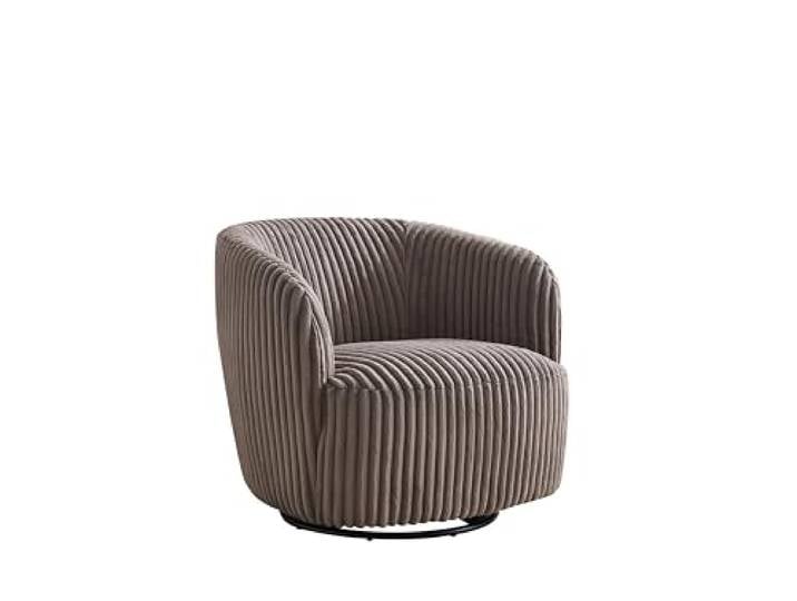 le canapé Loungesessel drehbar Sessel Relaxsessel Drehsessel Alma aus Kord