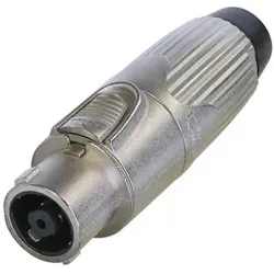 Neutrik Cable Connector, Metallic, 8 Pole, Audio Stecker, Silber