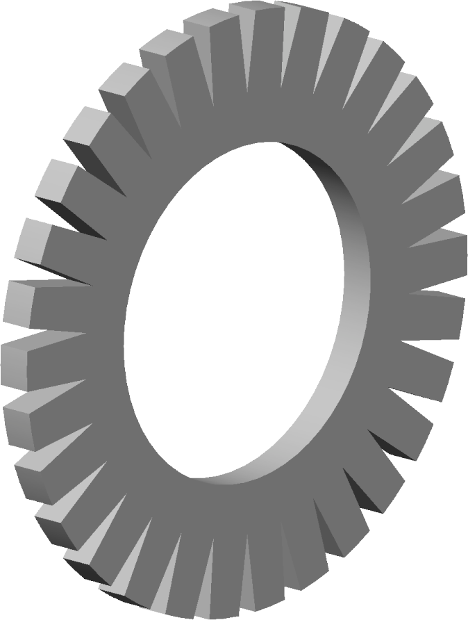 Dornbracht rondelle dentée A8.4 DIN 679 09301102790 093011027 D 8.4