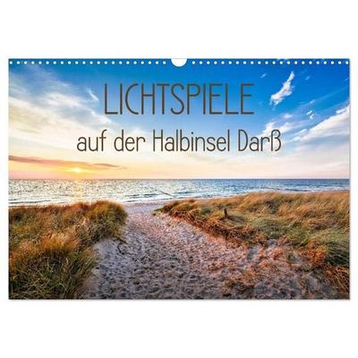 Lichtspiele auf der Halbinsel Darß (Wandkalender 2026 DIN A3 quer), CALVENDO Monatskalender
