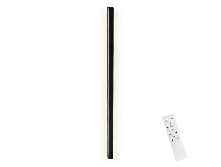 ZMH Led-Wandleuchte Flash 2.5/4/100 cm, Schwarz, Metall, LED integrated, 4x100x2.5 cm, Lampen & Leuchten, LED Beleuchtung, LED-Wandleuchten
