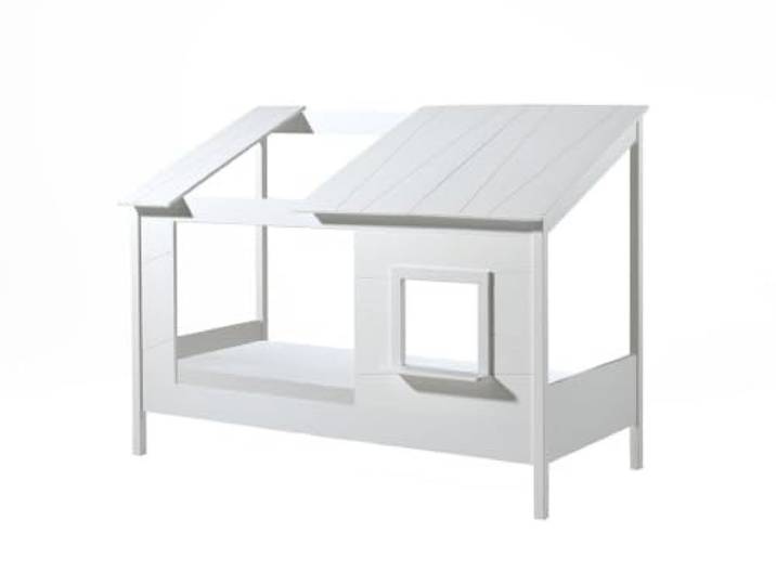 Vipack Bed, Cotton Pine Wood, beige, 90 x 200 cm