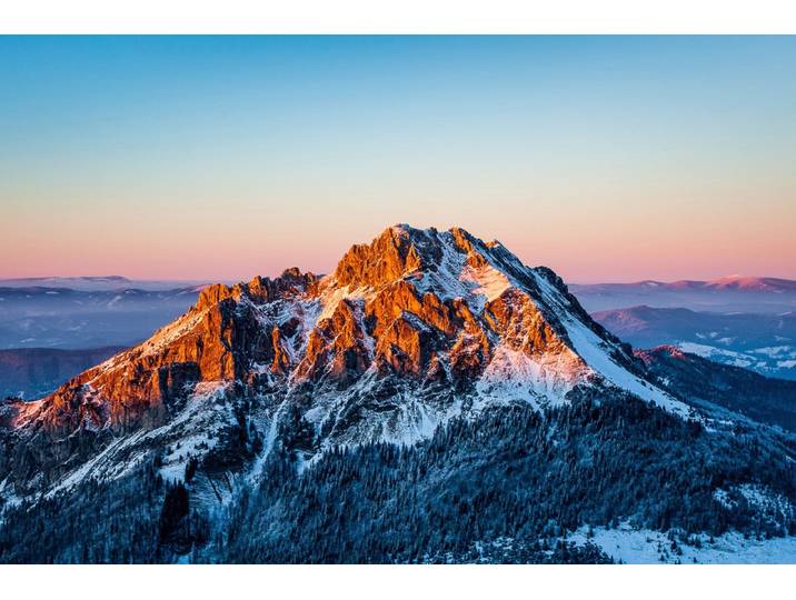Fototapete PAPERMOON Schneeberg , bunt, B:3m L:2,23m, Vlies, Tapeten, Fototapete